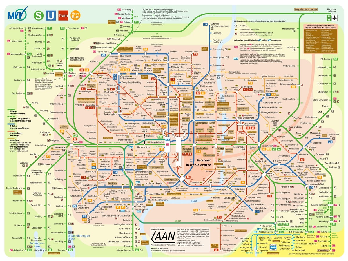 transport karta münchen