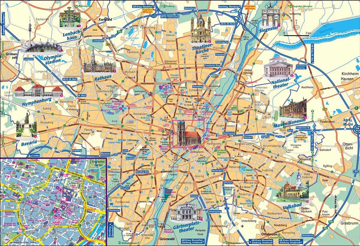 münchen karta offline