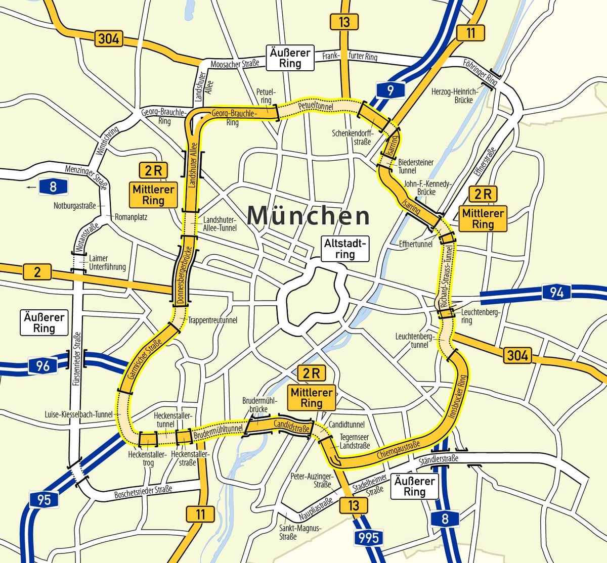 munchen ring karta