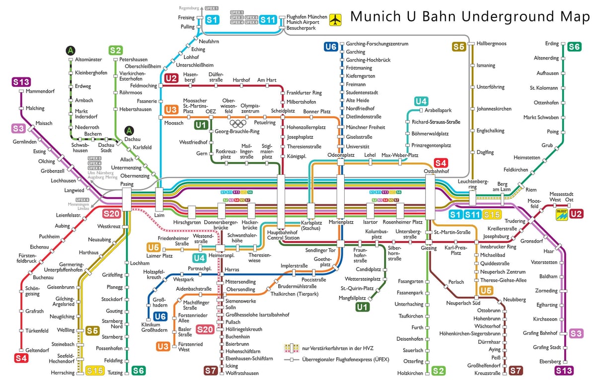 munchen u-bahn karta