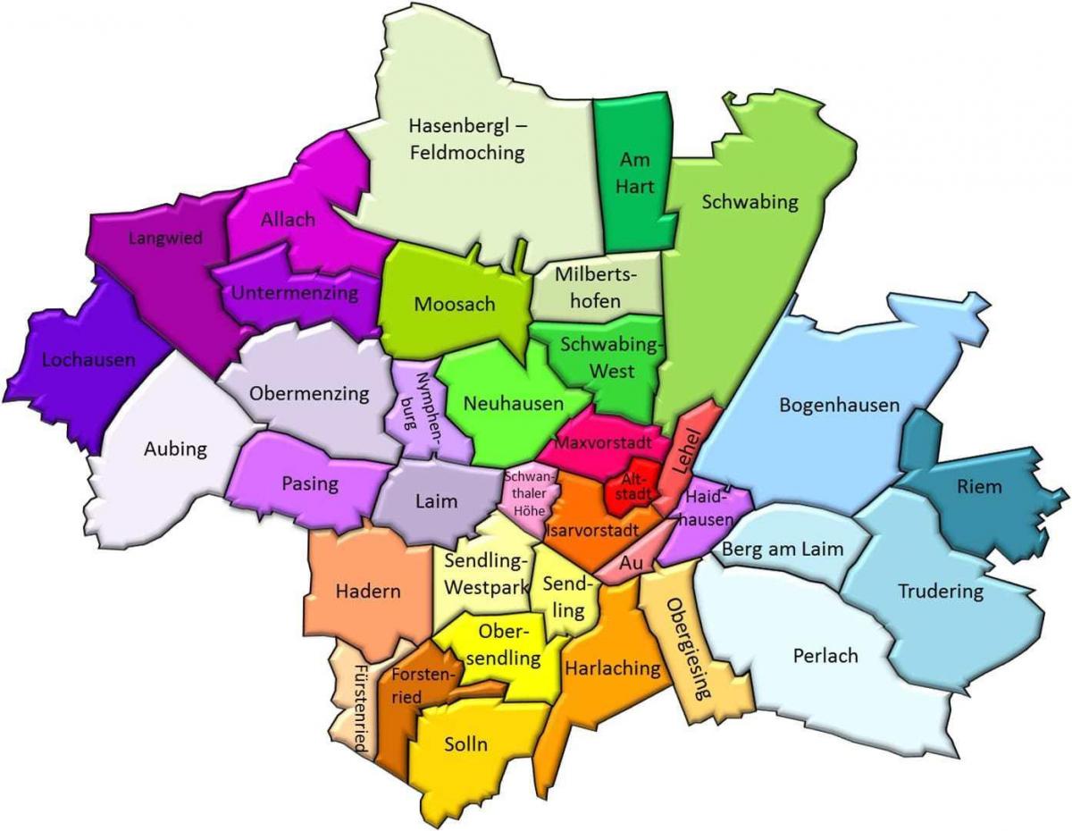 stadsdelarna karta