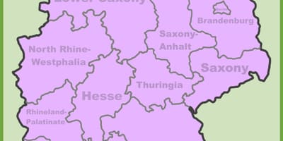 Karta över münchen