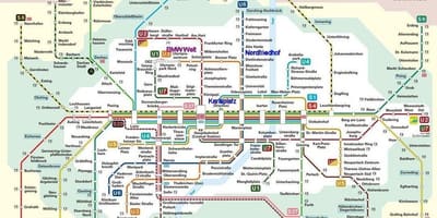 Muenchen s-bahn karta