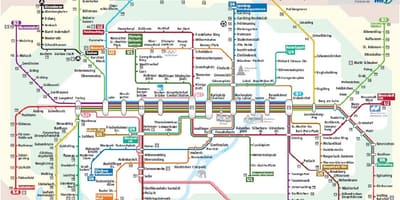 München s1 tåg karta