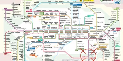 Karta över mvv nätverk